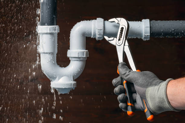 Professional Water Line Repair technician working in Millburn, NJ